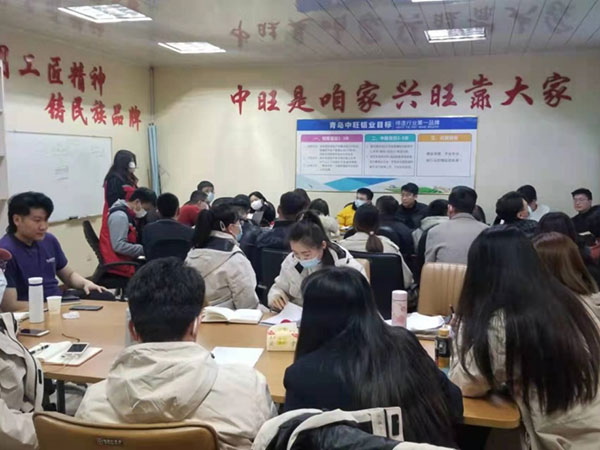 公司銷售業(yè)務(wù)團隊開展專題培訓(xùn)